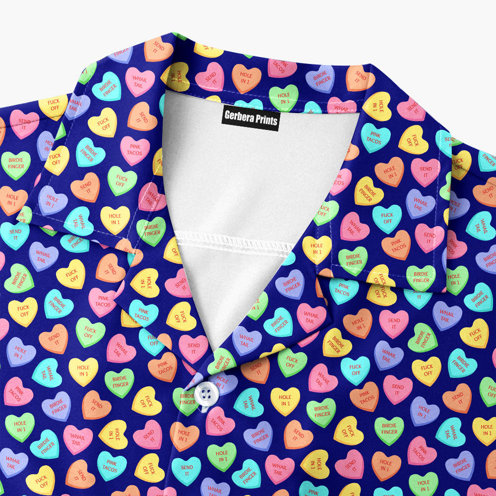 Skittles Candy - Funny Golf Hawaiian Shirt