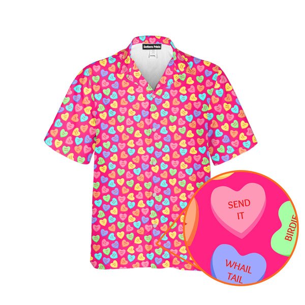 Skittles Candy - Funny Golf Hawaiian Shirt