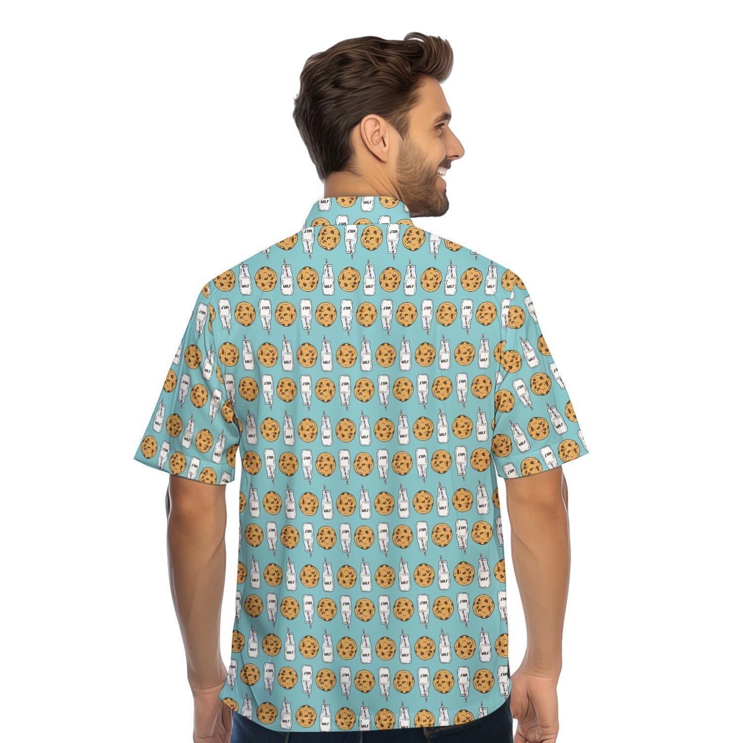 Milk 'N' Cookies - Funny Golf Hawaiian Shirt-Hawaiian Shirt-Gerbera Prints