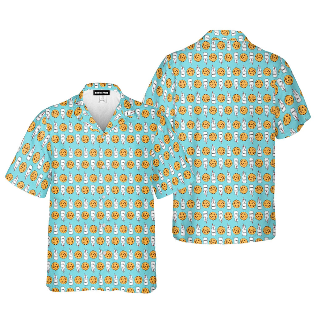Milk 'N' Cookies - Funny Golf Hawaiian Shirt-Hawaiian Shirt-Gerbera Prints