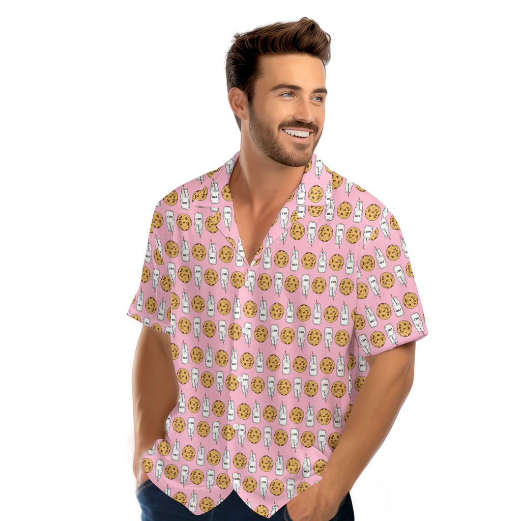 Milk 'N' Cookies - Funny Golf Hawaiian Shirt-Hawaiian Shirt-Gerbera Prints