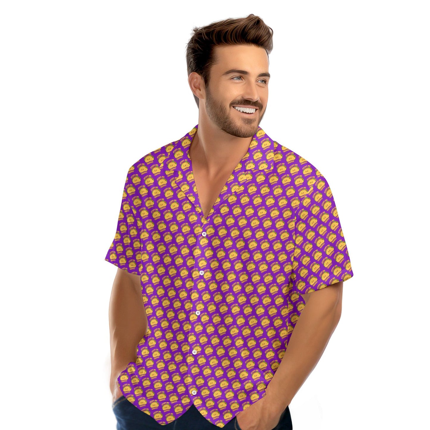 Stuff Me Daddy - Funny Golf Hawaiian Shirt