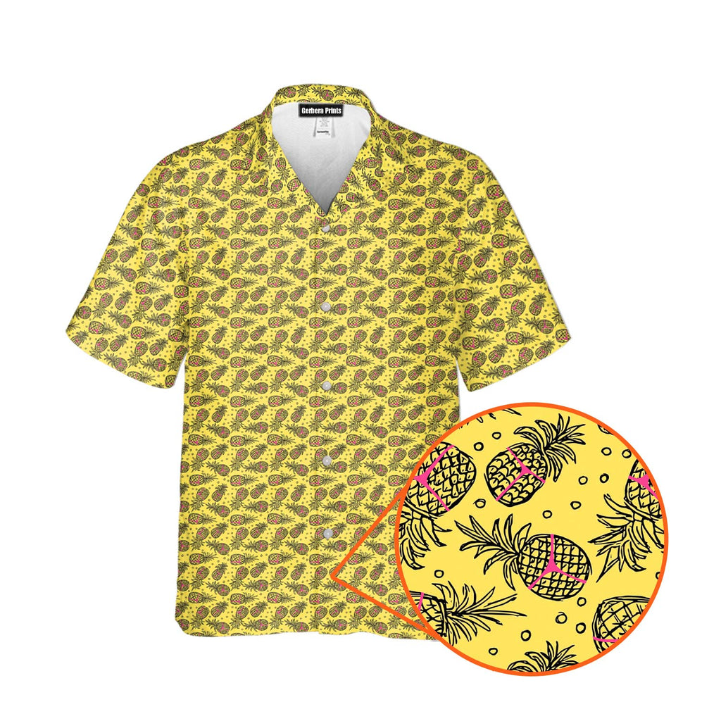 Pineapple Slut - Funny Golf Hawaiian Shirt-Hawaiian Shirt-Gerbera Prints