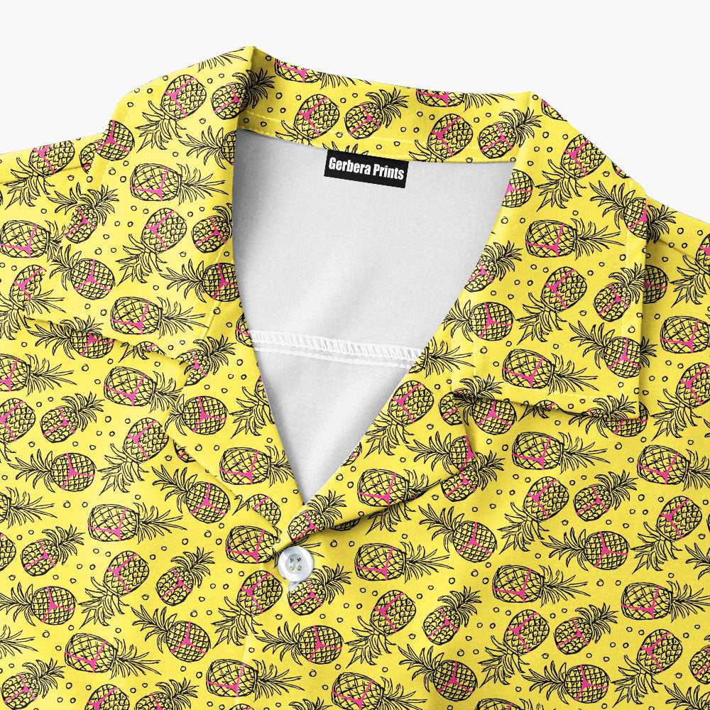 Pineapple Slut - Funny Golf Hawaiian Shirt-Hawaiian Shirt-Gerbera Prints