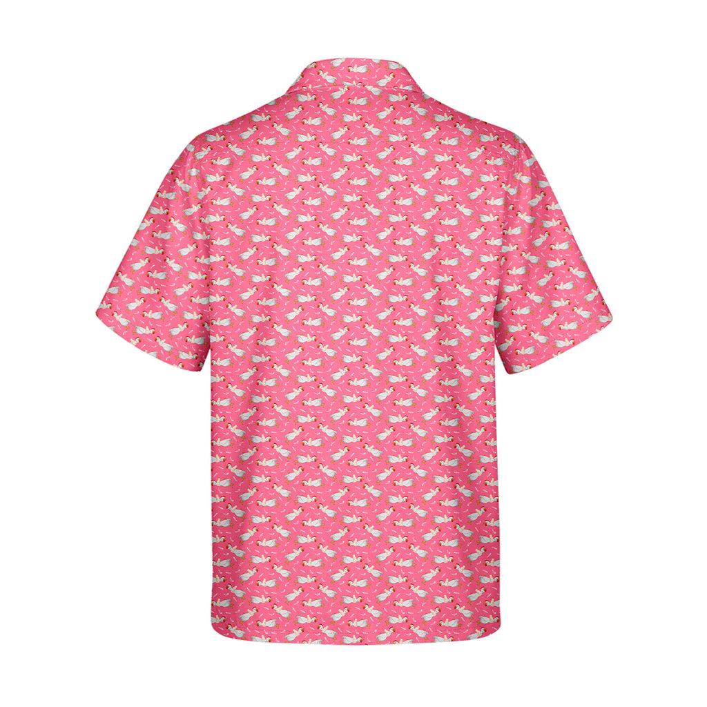 Choking The Chicken - Funny Golf Hawaiian Shirt-Hawaiian Shirt-Gerbera Prints