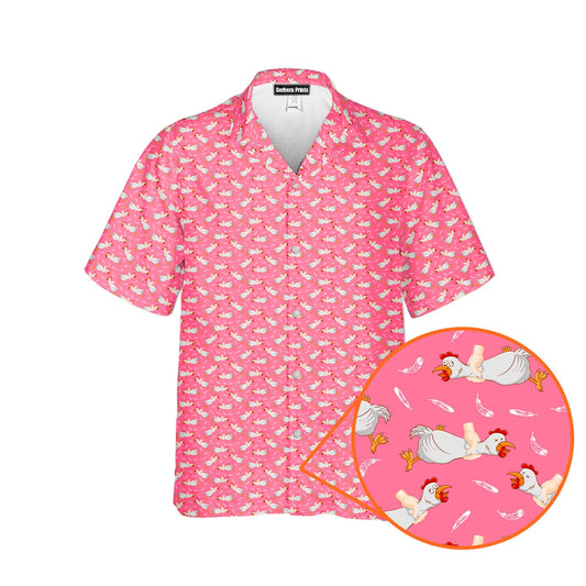 Choking The Chicken - Funny Golf Hawaiian Shirt