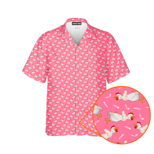 Choking The Chicken - Funny Golf Hawaiian Shirt