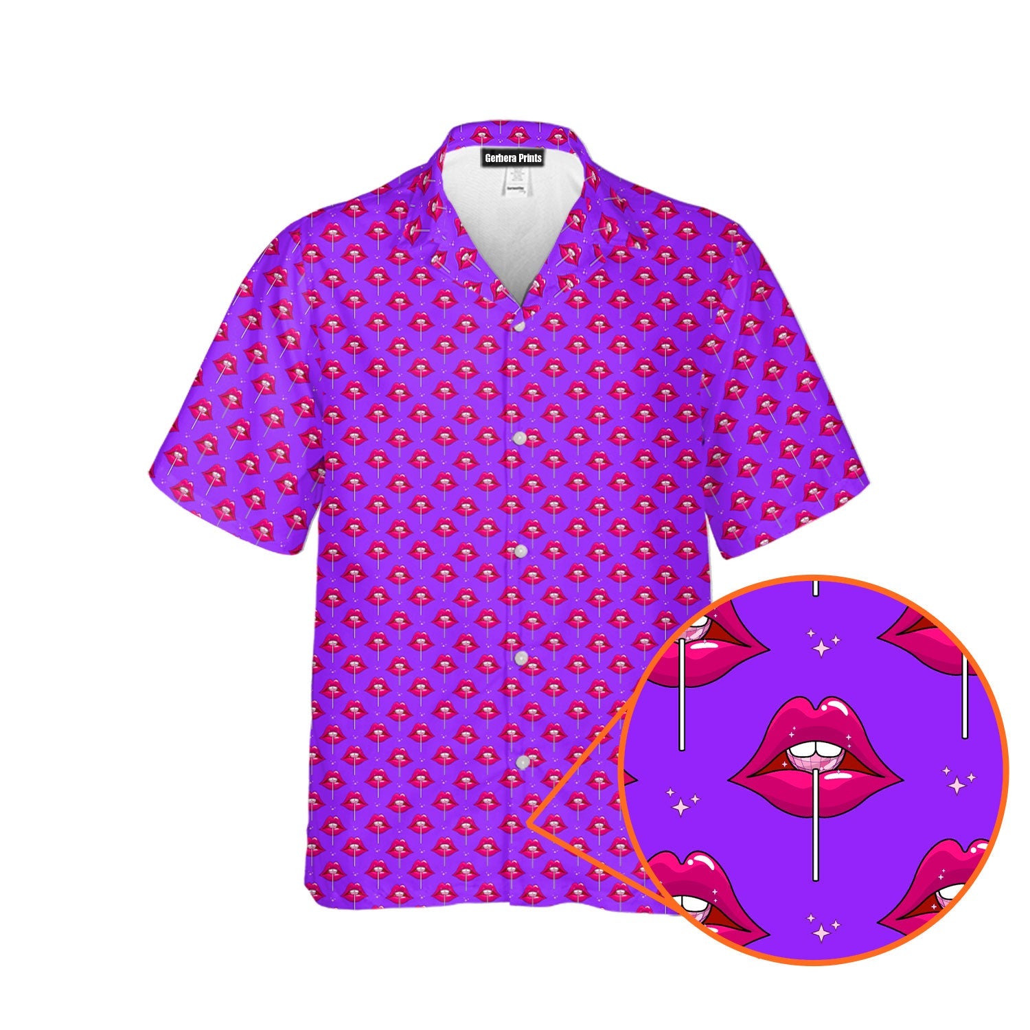 Disco Stick - Funny Golf Hawaiian Shirt-Hawaiian Shirt-Gerbera Prints