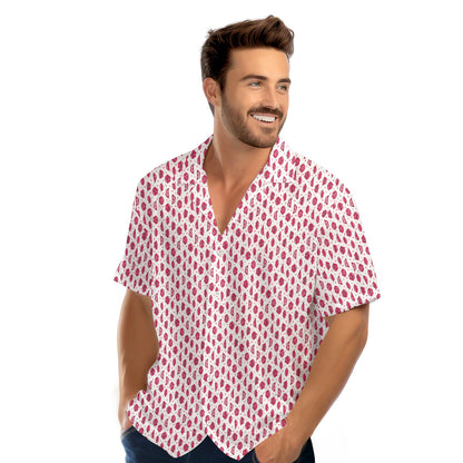 Vertical Smile - Funny Golf Hawaiian Shirt