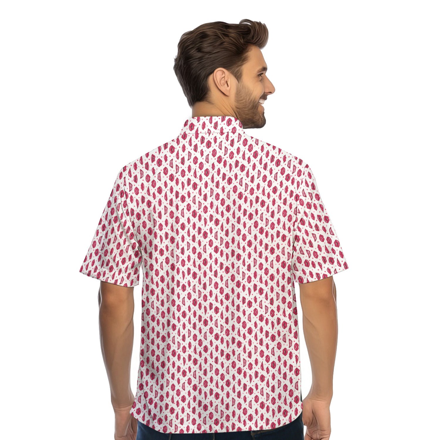 Vertical Smile - Funny Golf Hawaiian Shirt-Hawaiian Shirt-Gerbera Prints