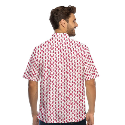 Vertical Smile - Funny Golf Hawaiian Shirt