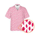 Vertical Smile - Funny Golf Hawaiian Shirt-Hawaiian Shirt-Gerbera Prints