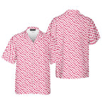 Vertical Smile - Funny Golf Hawaiian Shirt-Hawaiian Shirt-Gerbera Prints