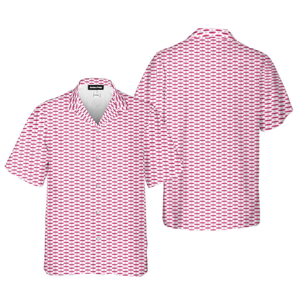 Paddle the Pink Canoe - Funny Golf Hawaiian Shirt-Hawaiian Shirt-Gerbera Prints