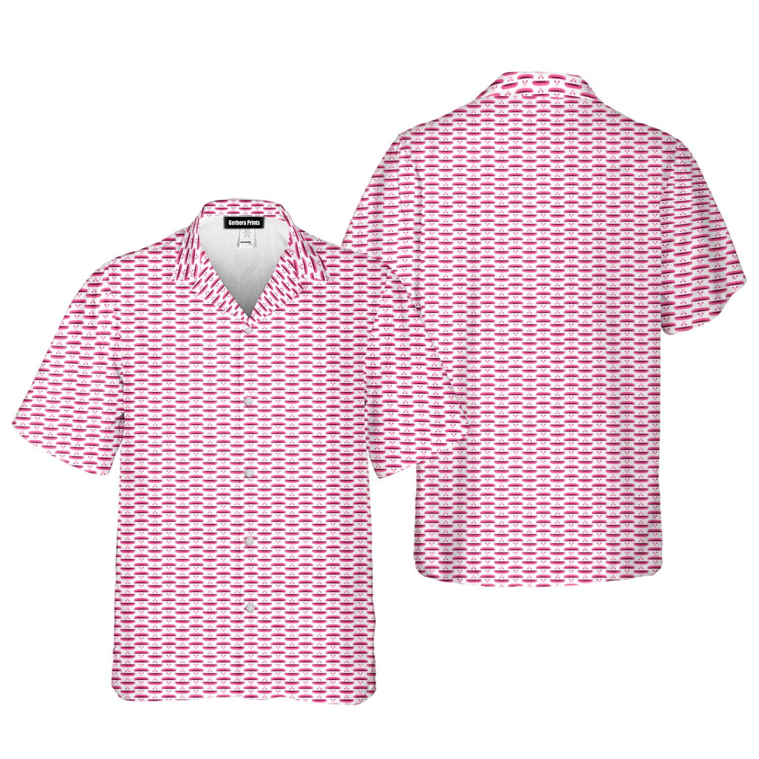 Paddle the Pink Canoe - Funny Golf Hawaiian Shirt-Hawaiian Shirt-Gerbera Prints