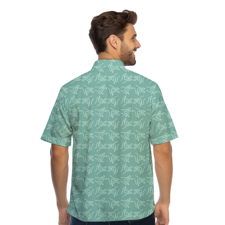 Bean Flicker - Funny Golf Hawaiian Shirt 