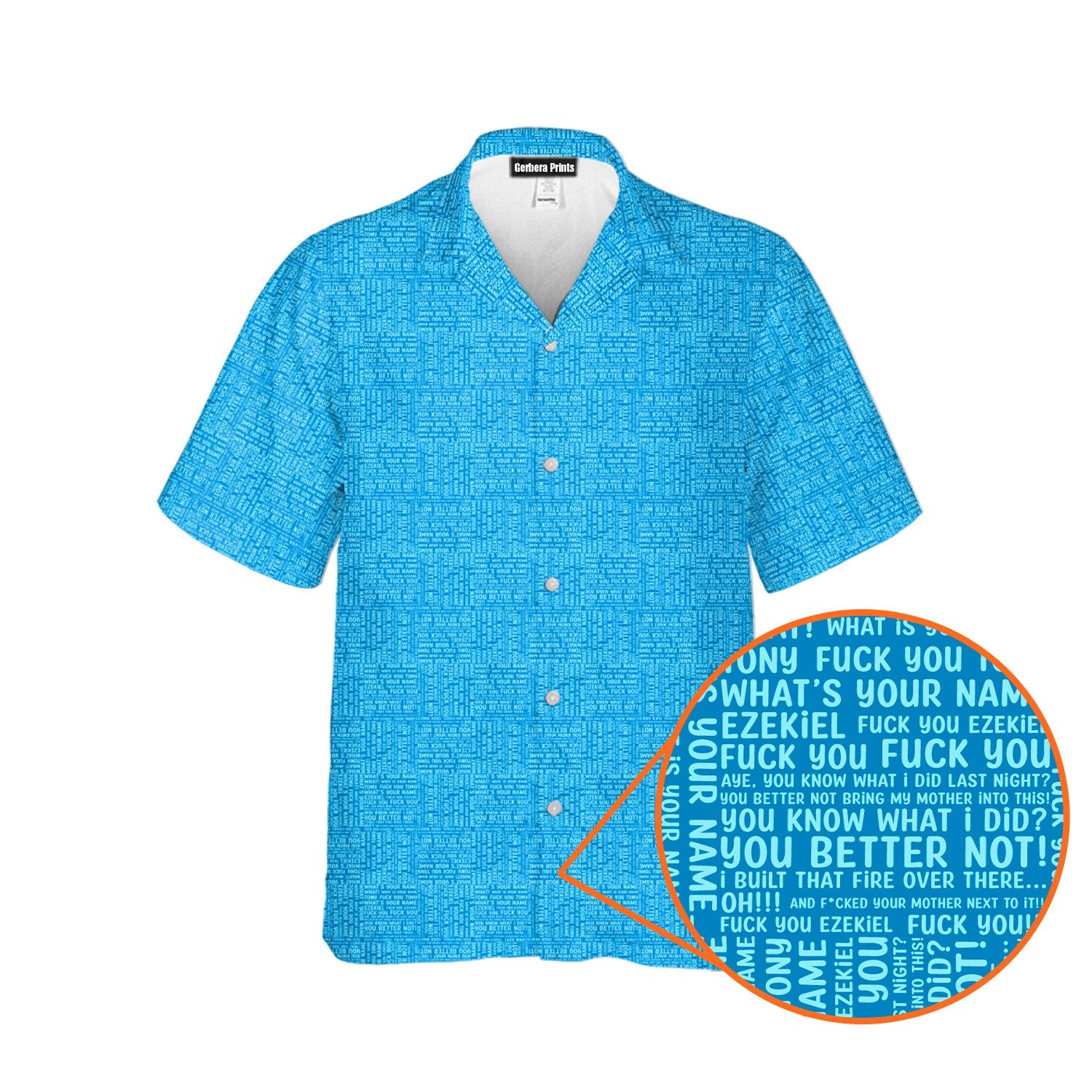 Tony and Ezekiel - Funny Golf Hawaiian Shirt-Hawaiian Shirt-Gerbera Prints