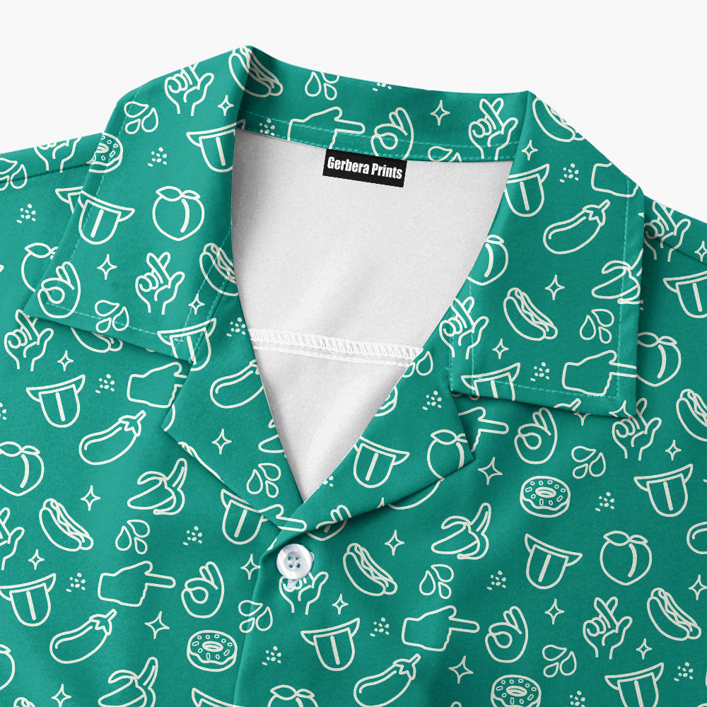 Risky Text - Funny Golf Hawaiian Shirt