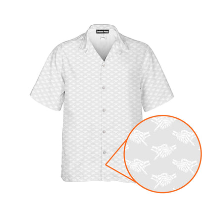 Shaking Hands Skeleton - Funny Golf Hawaiian Shirt