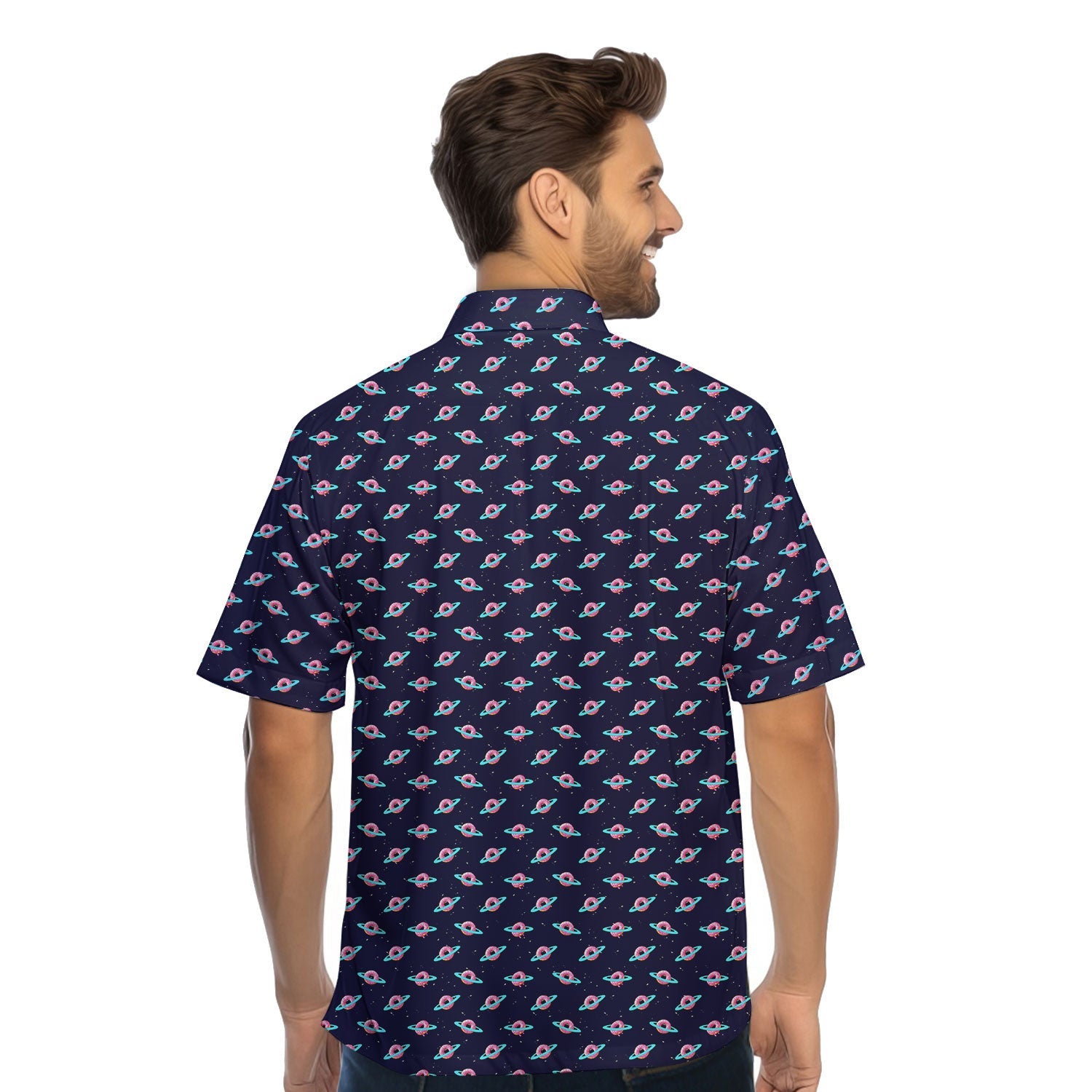 Donut Planet - Funny Golf Hawaiian Shirt 