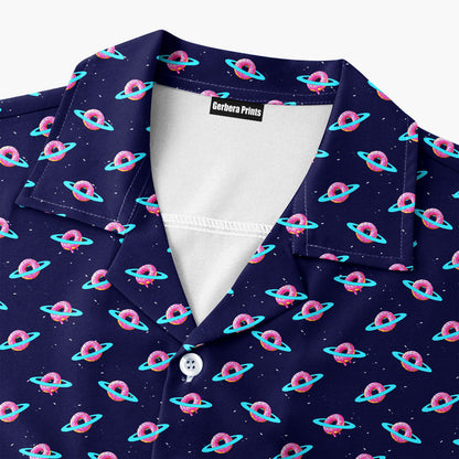 Donut Planet - Funny Golf Hawaiian Shirt 