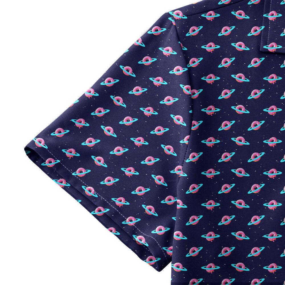 Donut Planet - Funny Golf Hawaiian Shirt 