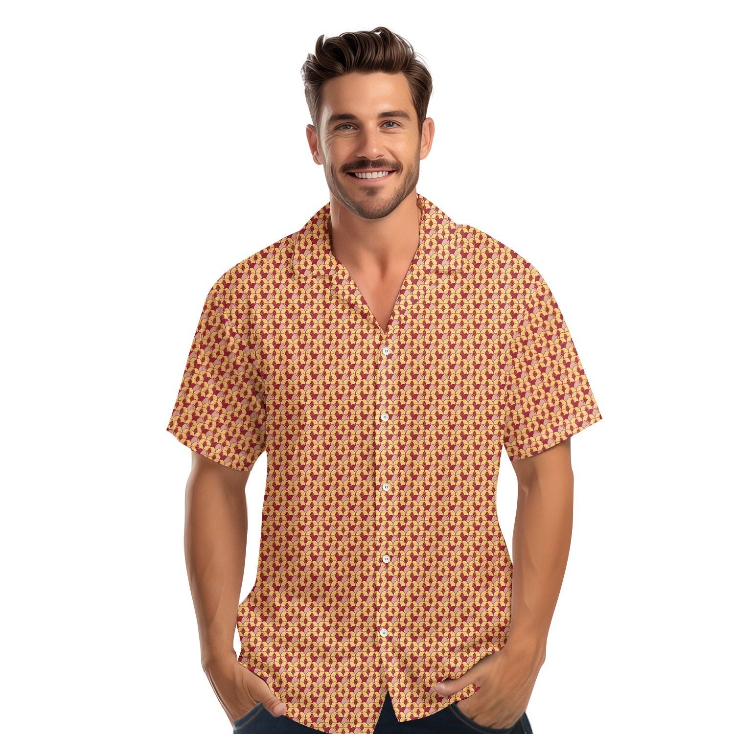Sweet Peach - Funny Golf Hawaiian Shirt-Hawaiian Shirt-Gerbera Prints