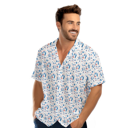 America Golf - Funny Golf Hawaiian Shirt