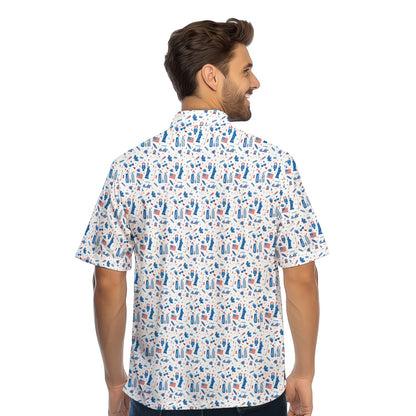 America Golf - Funny Golf Hawaiian Shirt