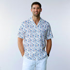 America Golf - Funny Golf Hawaiian Shirt-Hawaiian Shirt-Gerbera Prints