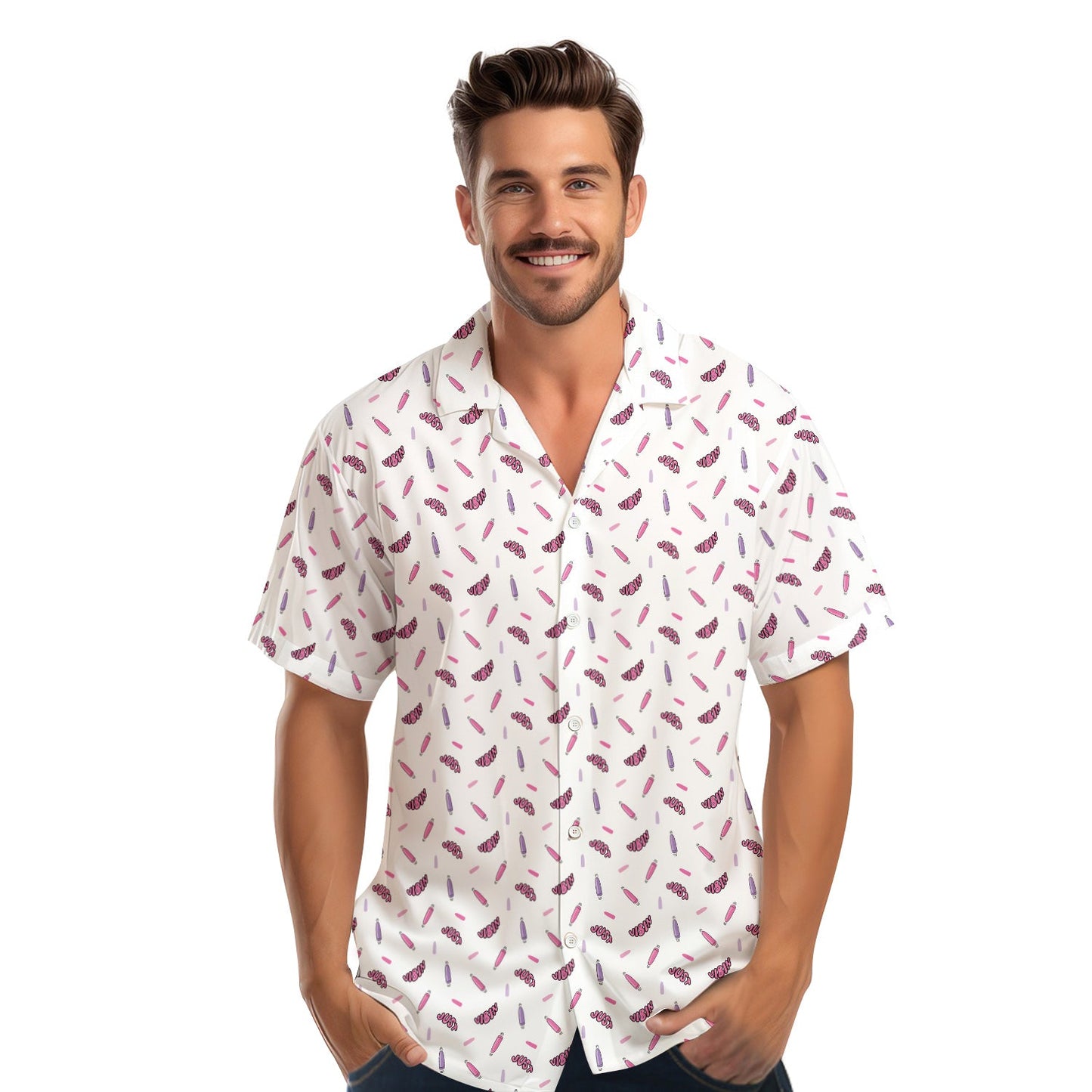 Just Vibin - Funny Golf Hawaiian Shirt