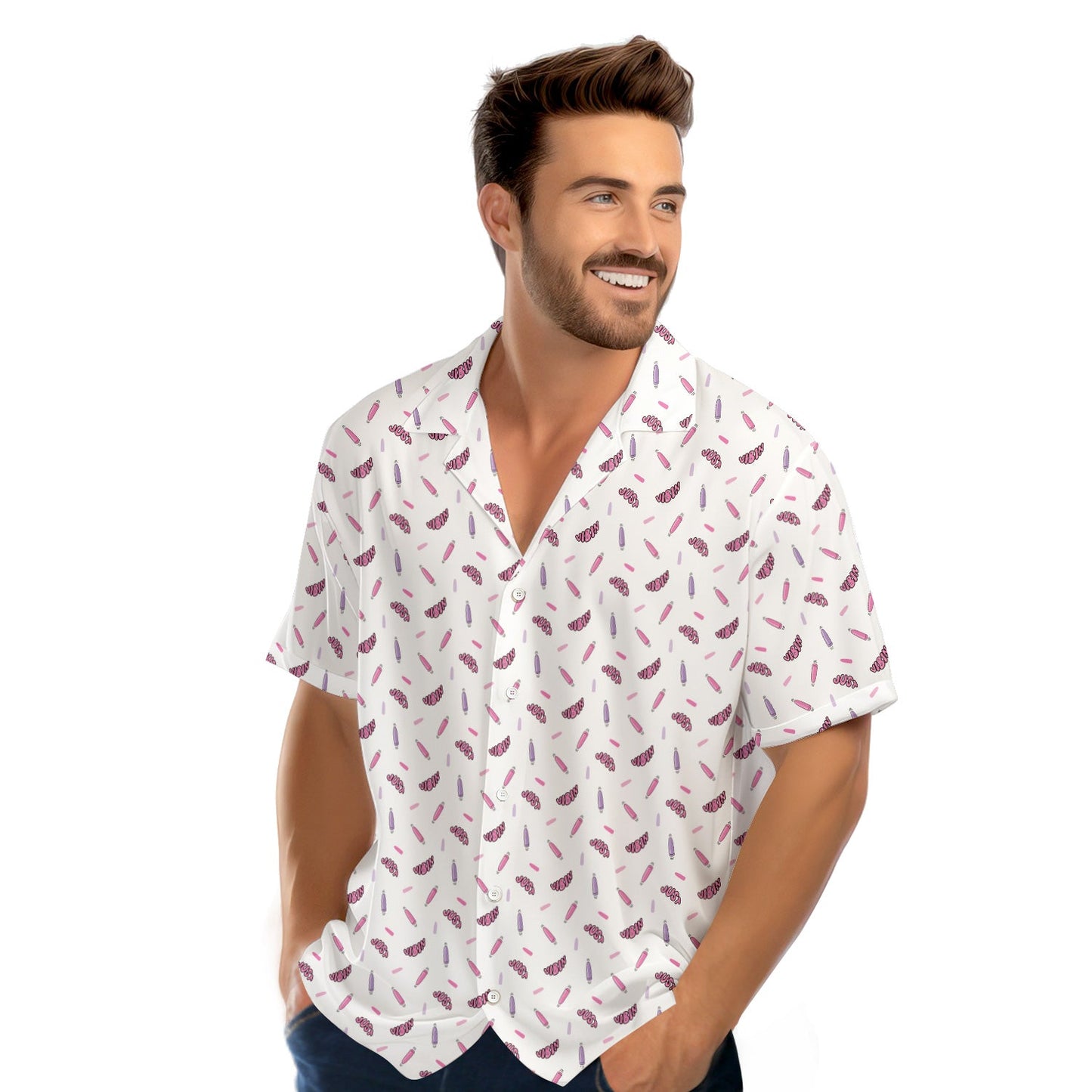 Just Vibin - Funny Golf Hawaiian Shirt