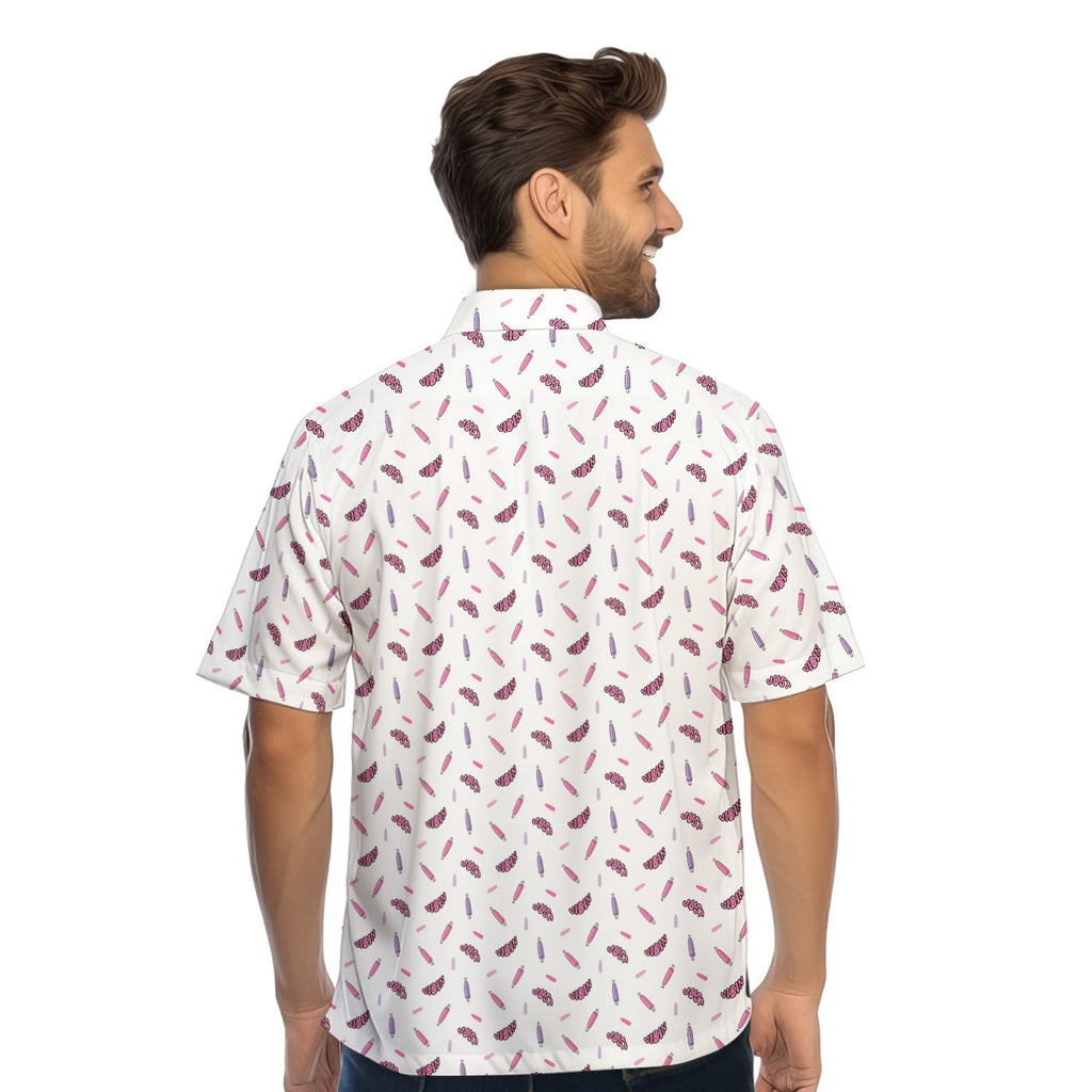 Just Vibin - Funny Golf Hawaiian Shirt-Hawaiian Shirt-Gerbera Prints