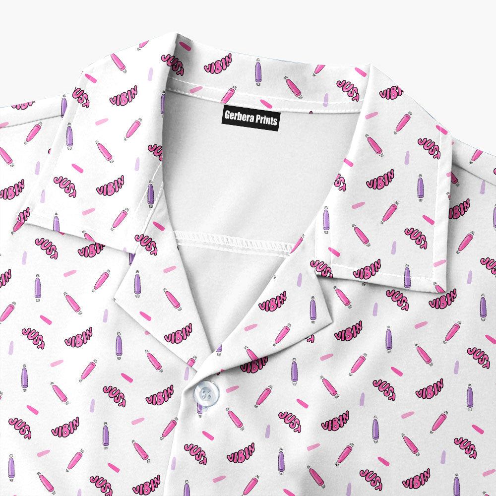 Just Vibin - Funny Golf Hawaiian Shirt