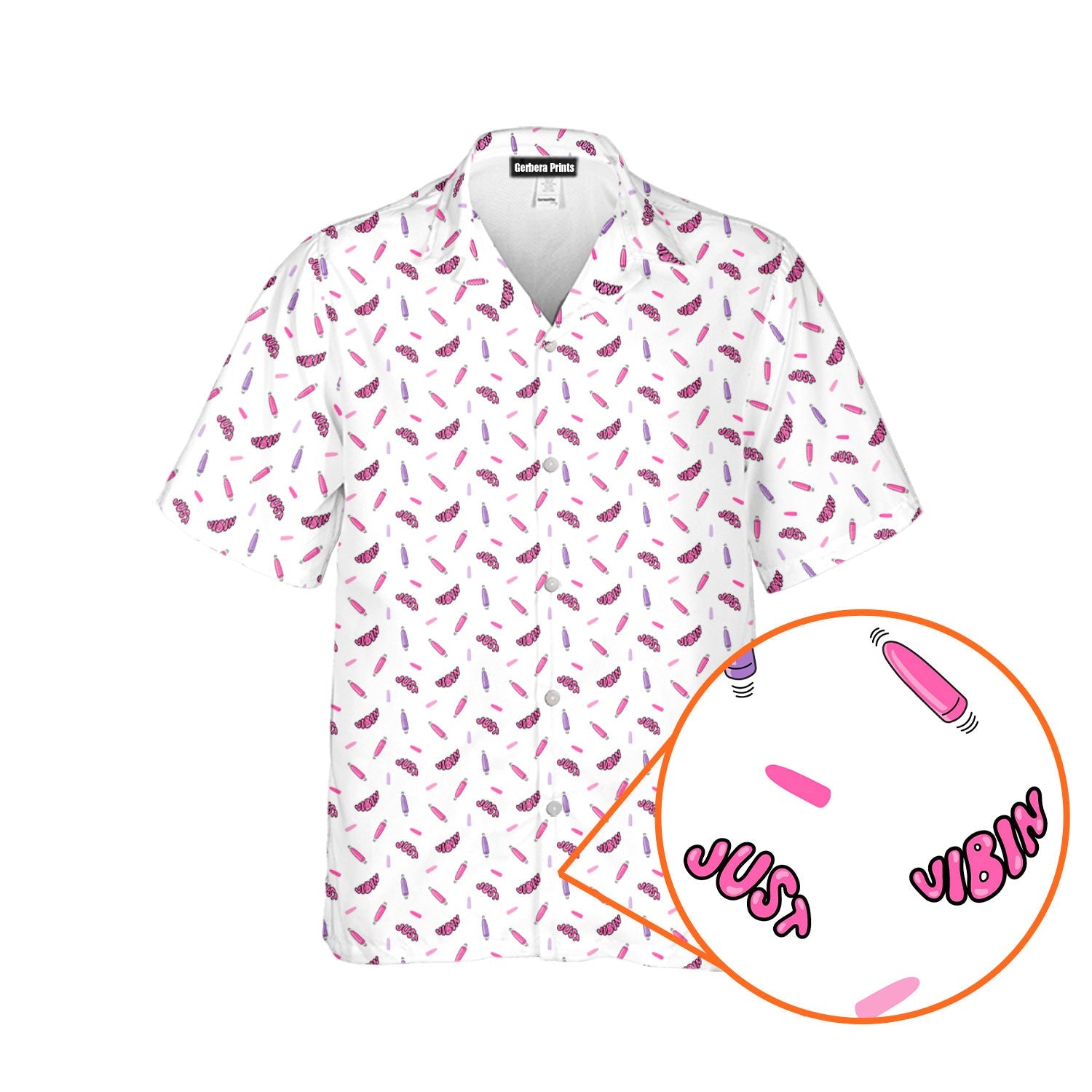 Just Vibin - Funny Golf Hawaiian Shirt 