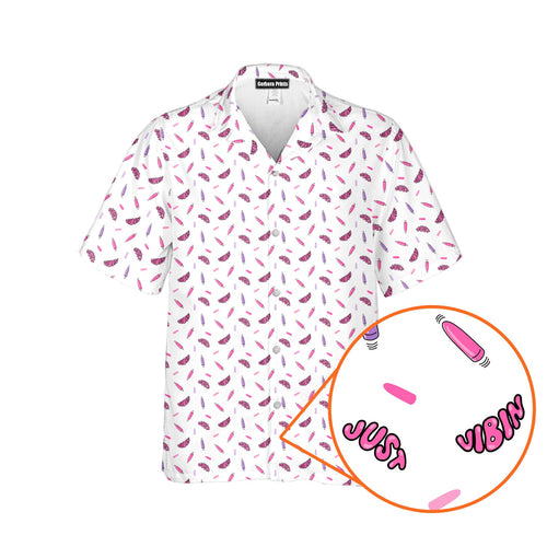 Just Vibin - Funny Golf Hawaiian Shirt 