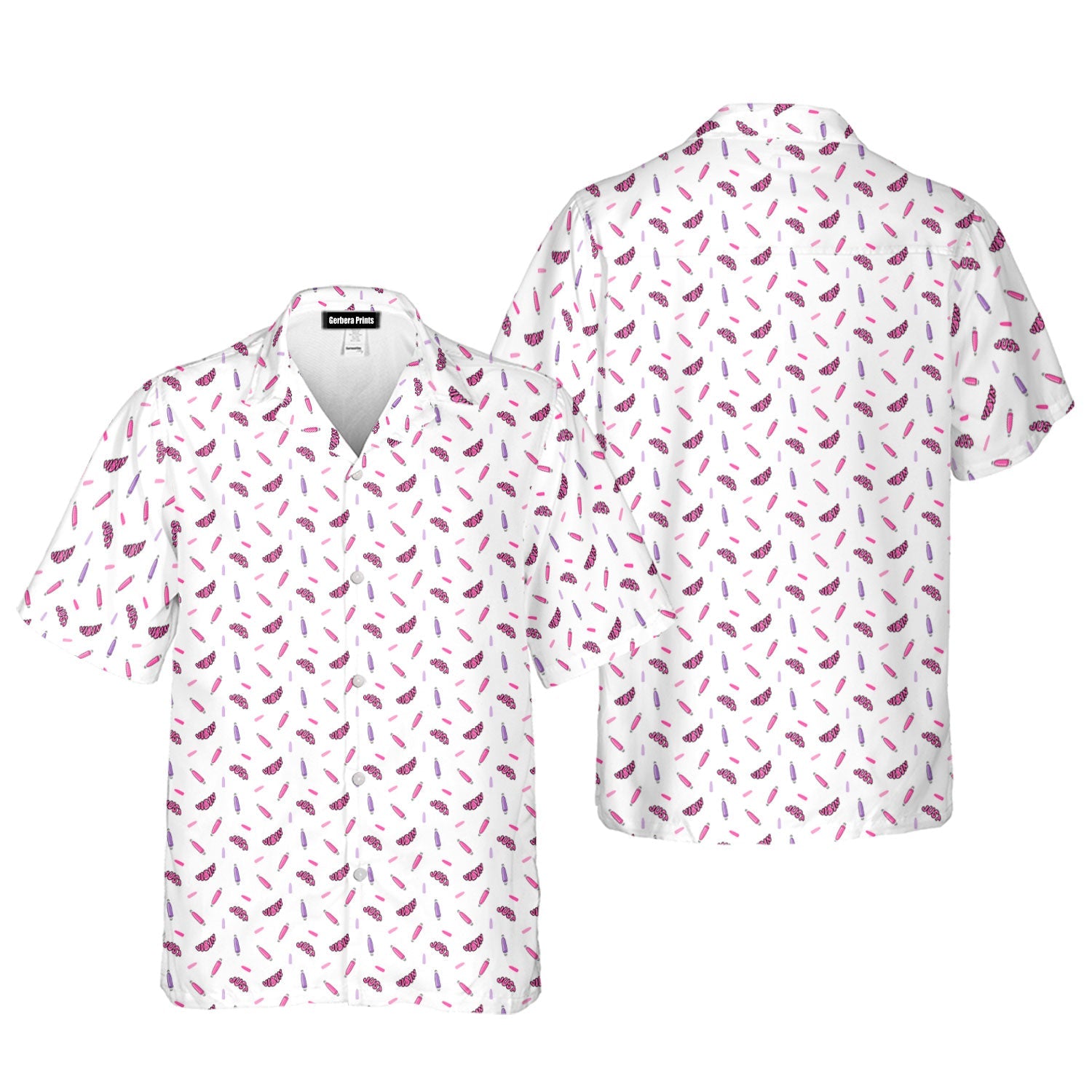 Just Vibin - Funny Golf Hawaiian Shirt-Hawaiian Shirt-Gerbera Prints