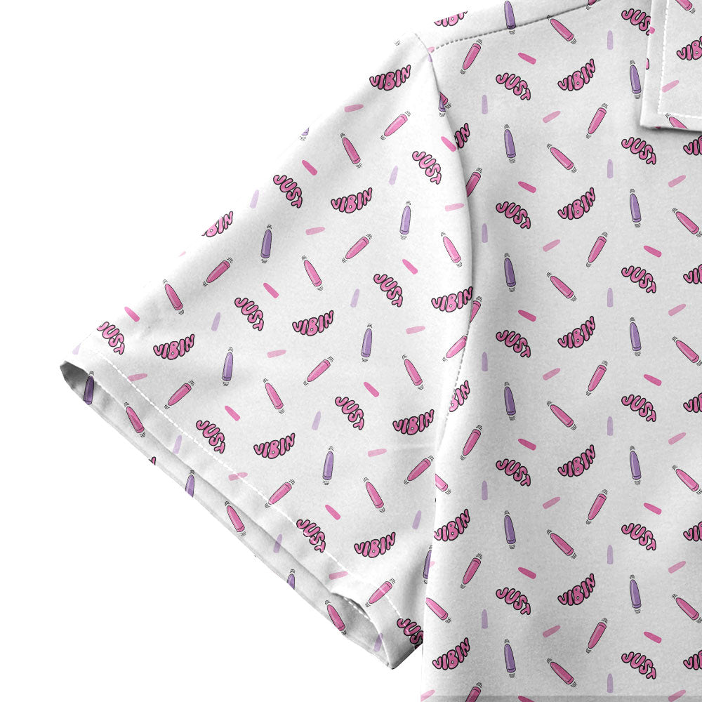 Just Vibin - Funny Golf Hawaiian Shirt-Hawaiian Shirt-Gerbera Prints