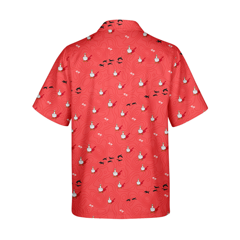 Duck You - Funny Golf Hawaiian Shirt