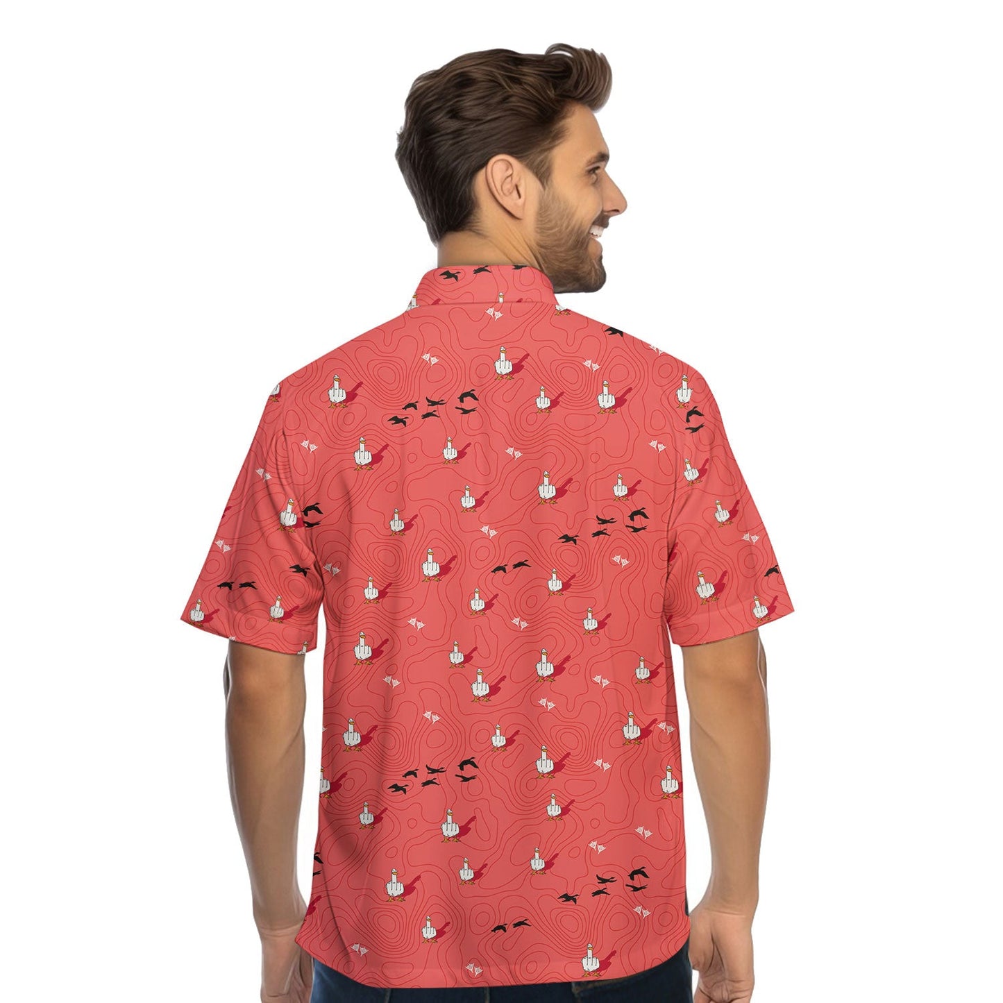 Duck You - Funny Golf Hawaiian Shirt