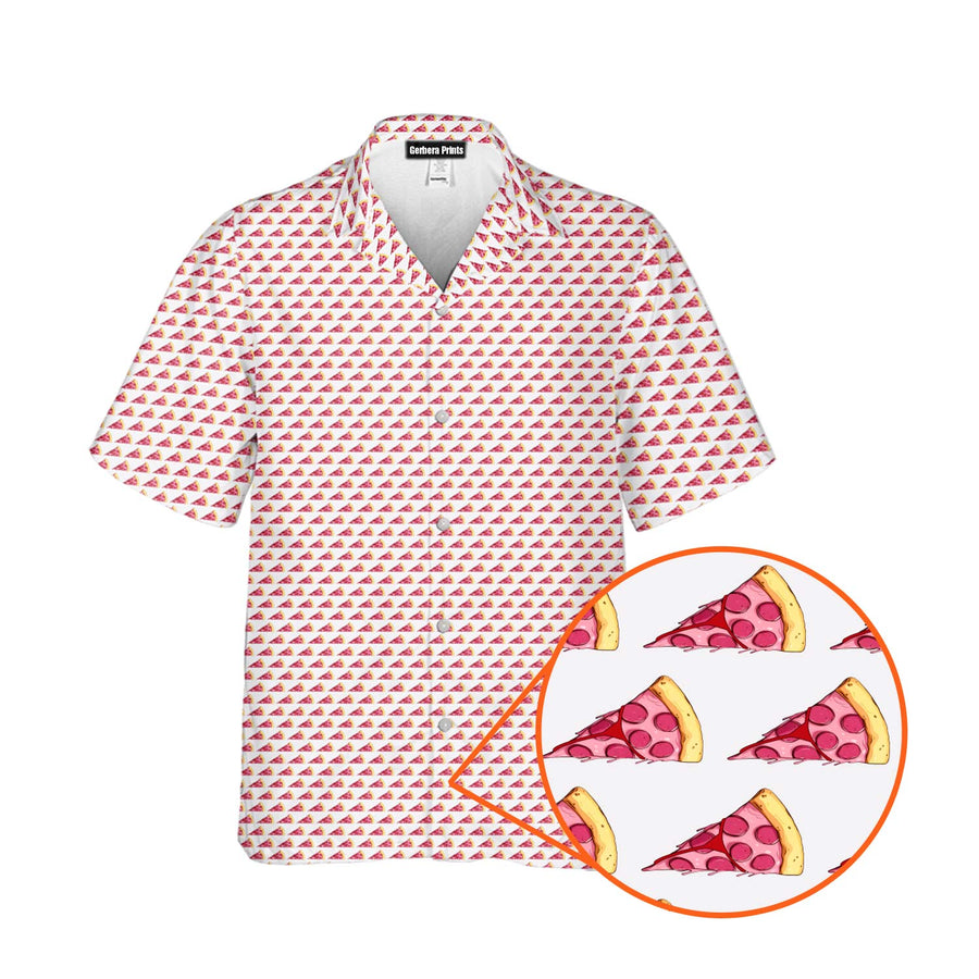 Front preview of Pizza Slut - Funny Golf Hawaiian Shirt with your name