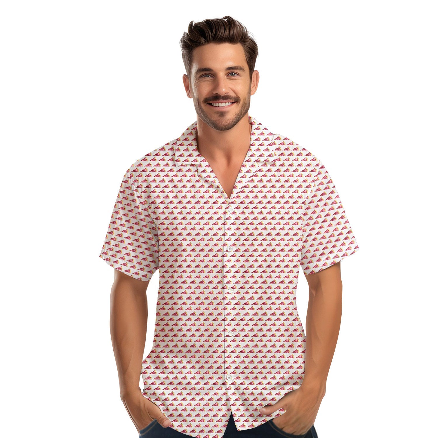 Pizza Slut - Funny Golf Hawaiian Shirt-Hawaiian Shirt-Gerbera Prints