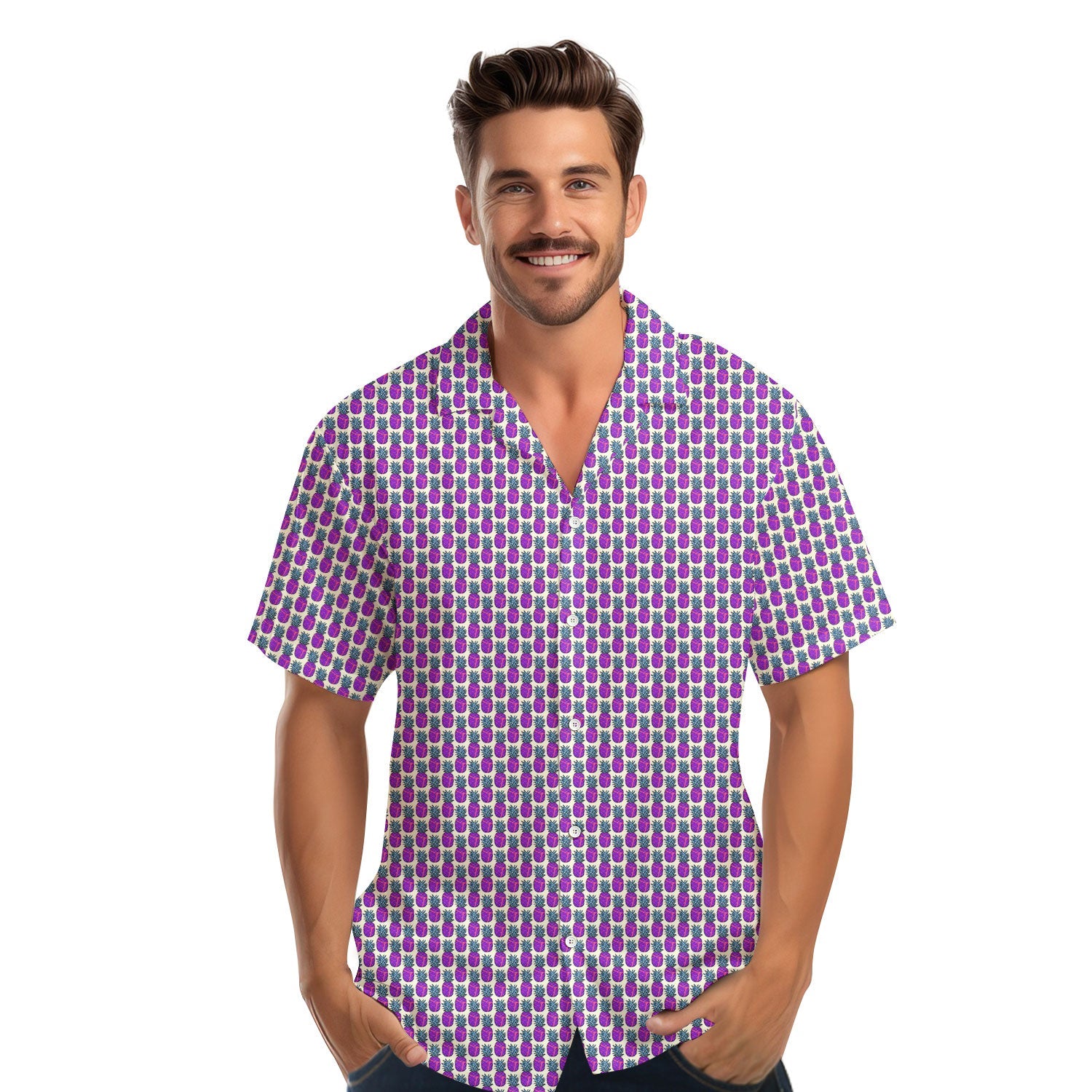 Slutty Pineapple - Funny Golf Hawaiian Shirt-Hawaiian Shirt-Gerbera Prints
