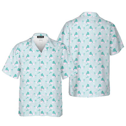 Bigfoot Golf - Funny Golf Hawaiian Shirt