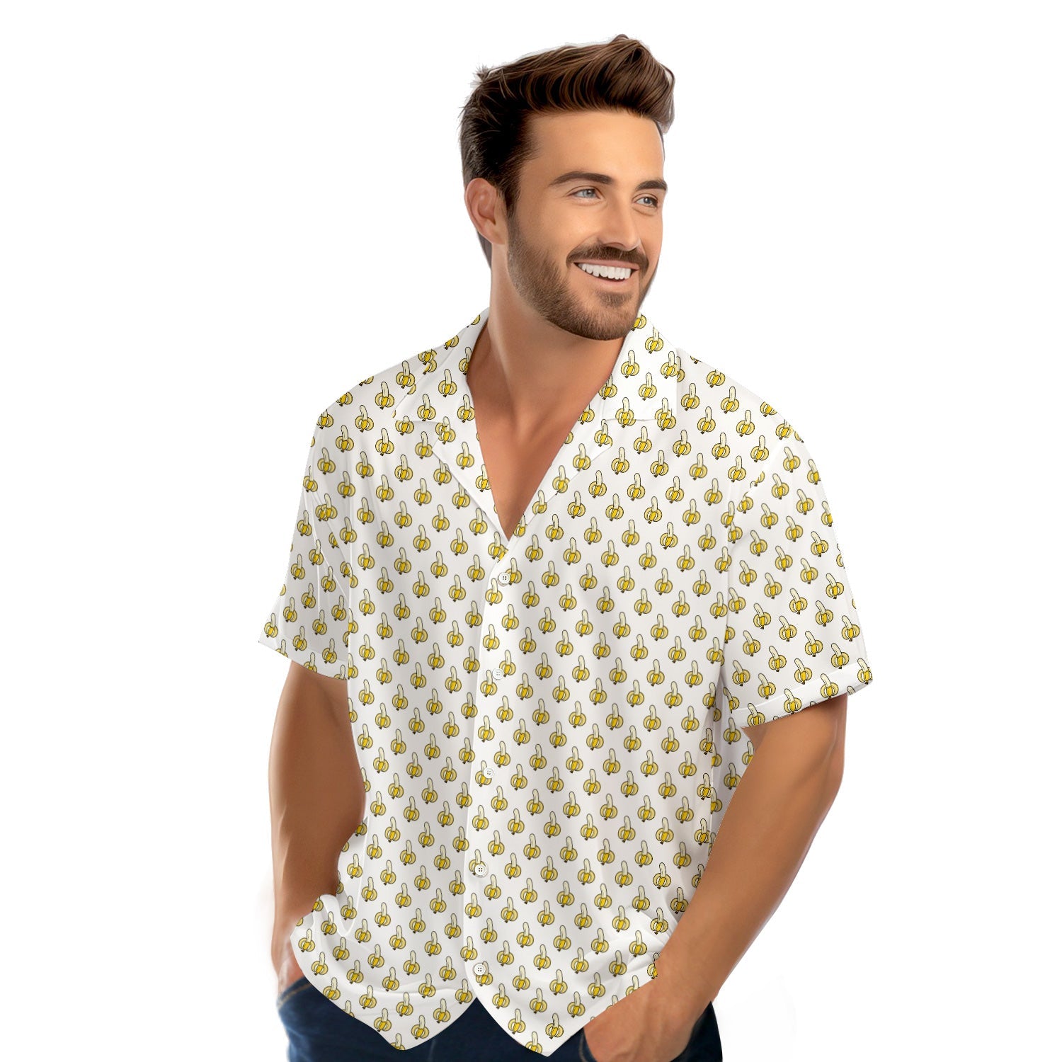 Banana - Funny Golf Hawaiian Shirt-Hawaiian Shirt-Gerbera Prints
