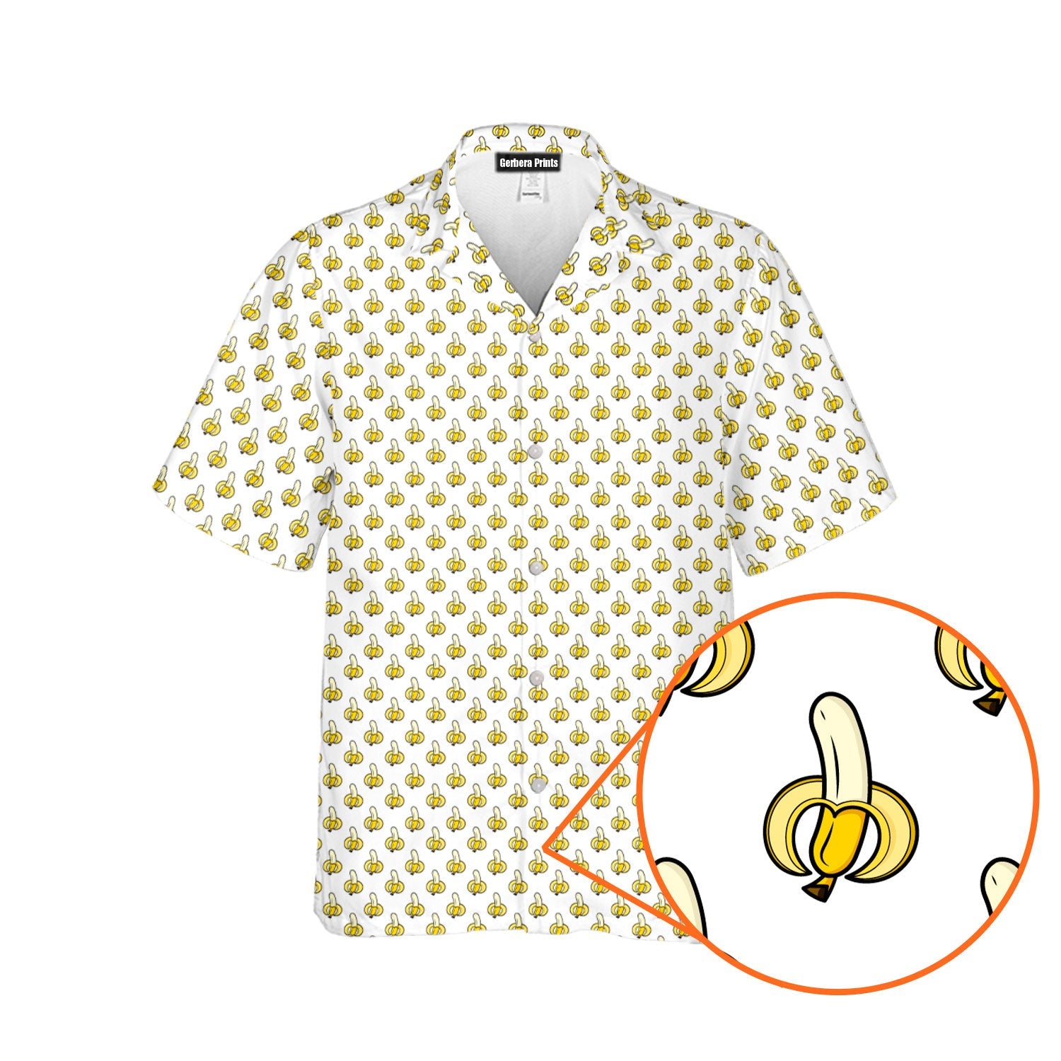 Banana - Funny Golf Hawaiian Shirt-Hawaiian Shirt-Gerbera Prints