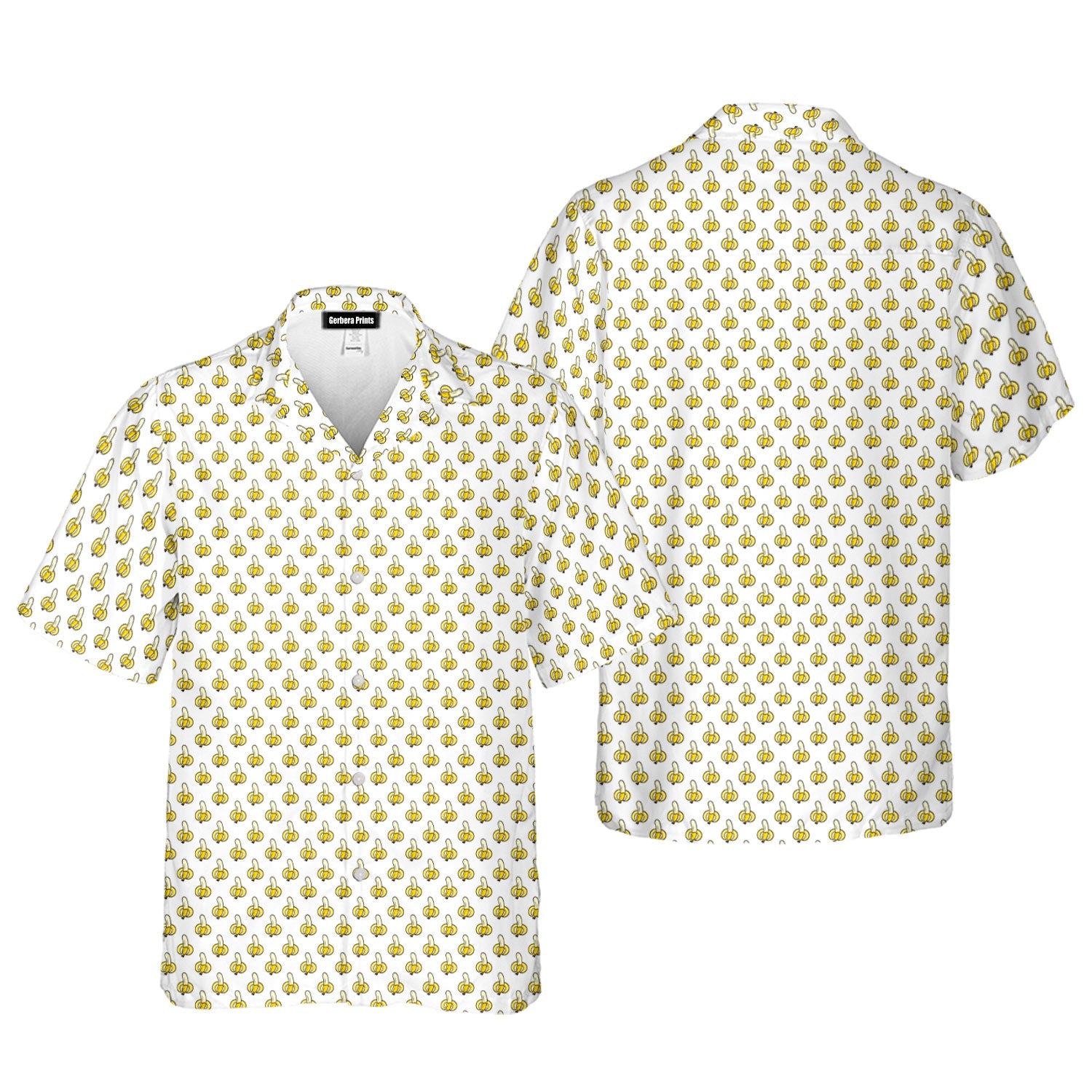 Banana - Funny Golf Hawaiian Shirt-Hawaiian Shirt-Gerbera Prints
