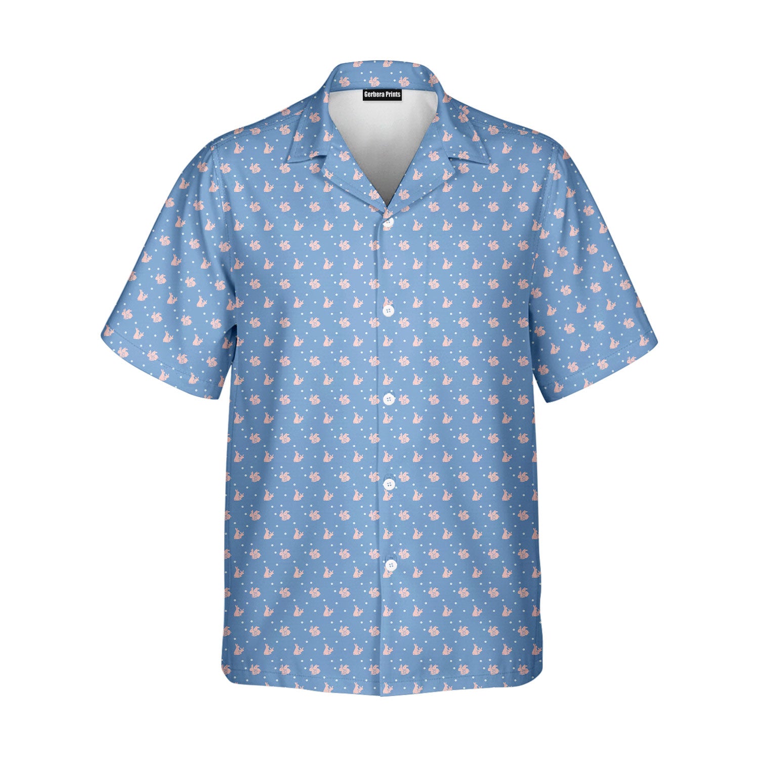Lovers Rabbits - Funny Golf Hawaiian Shirt-Hawaiian Shirt-Gerbera Prints