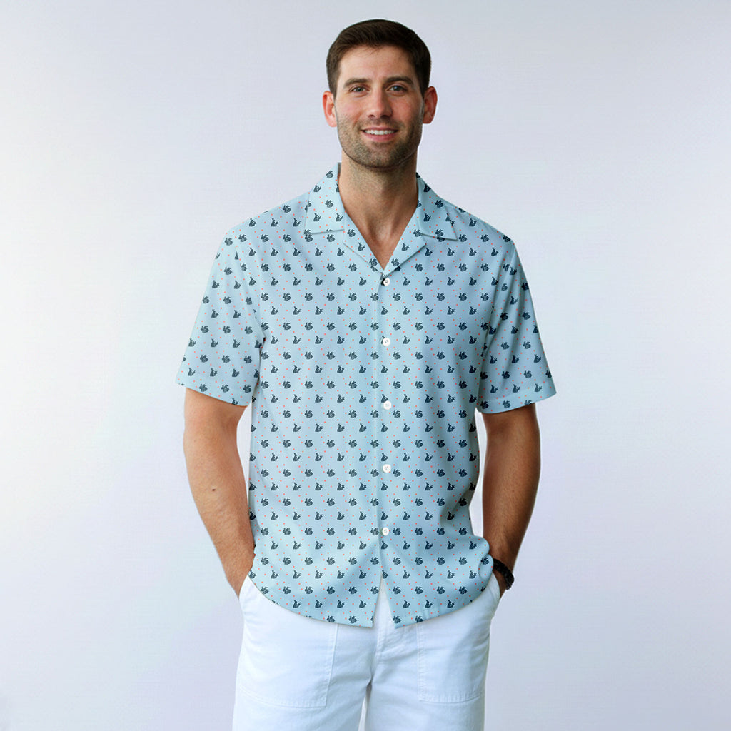 Lovers Rabbits - Funny Golf Hawaiian Shirt-Hawaiian Shirt-Gerbera Prints
