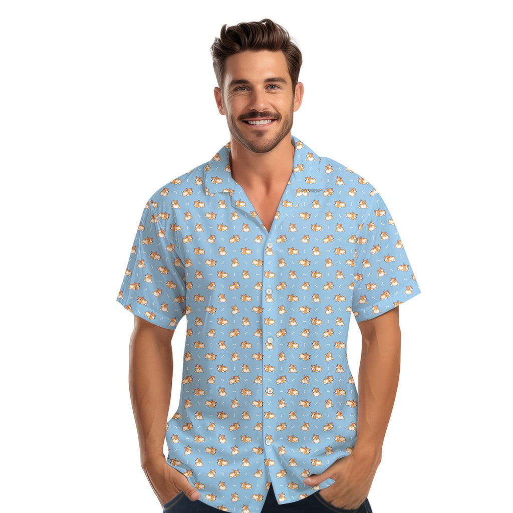 Doggy Style - Funny Golf Hawaiian Shirt-Hawaiian Shirt-Gerbera Prints